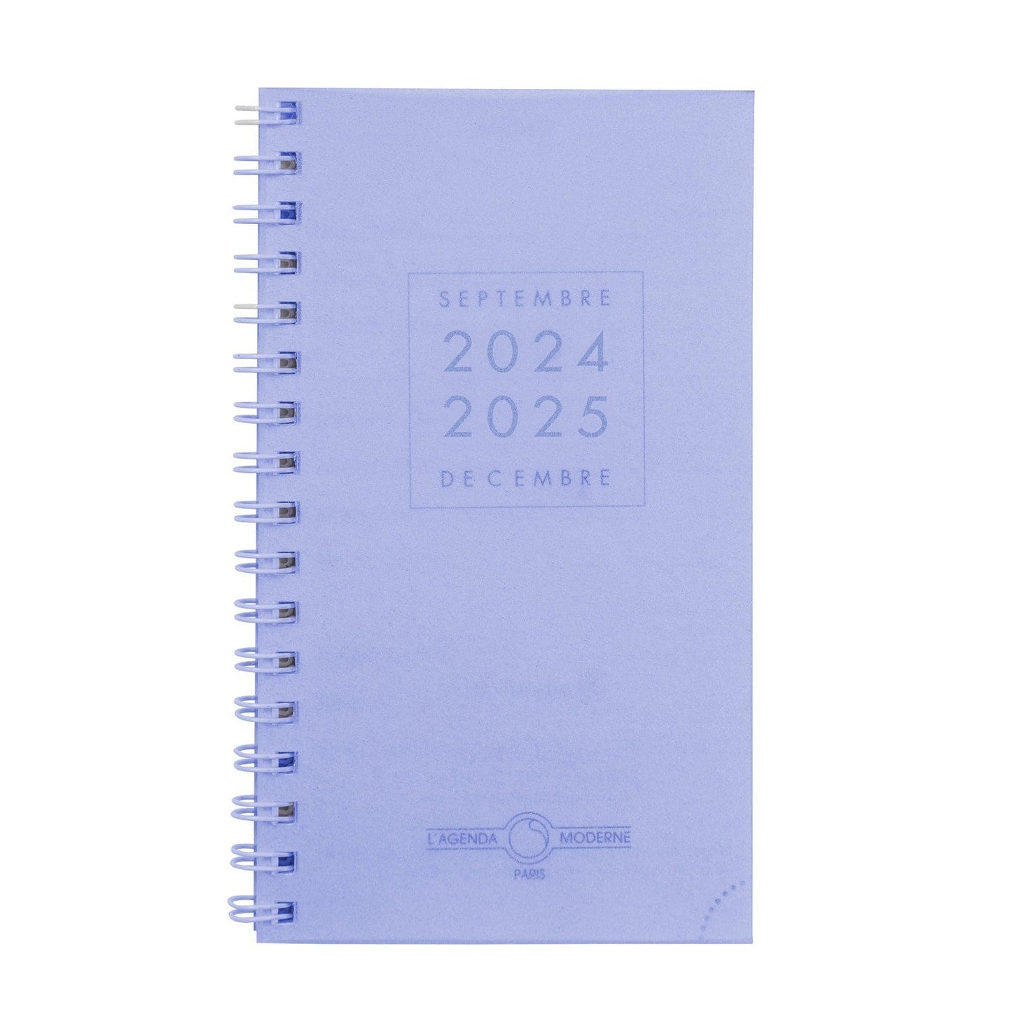 AGM Agenda Moderne Hebdoplan Polypro SAD 1 semaine sur 2 pages 9x15-Agenda-Agenda Moderne-2024-2025-Couleur Aléatoire-Papeterie du Dôme