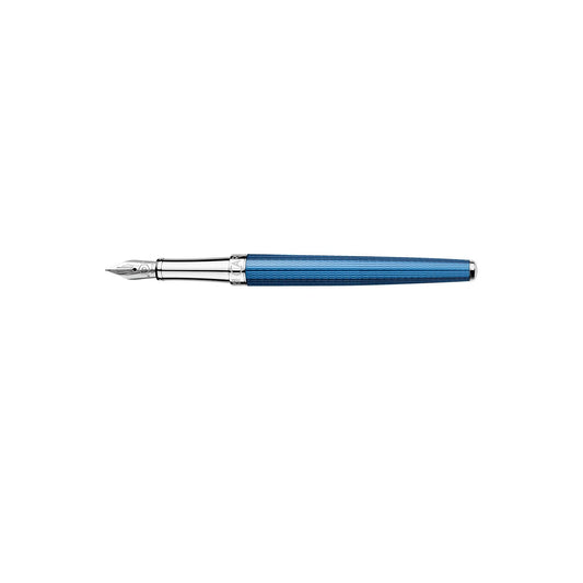 CA Léman Slim Grand Bleu Stylo Plume-Stylo Plume-Caran d'Ache-Papeterie du Dôme