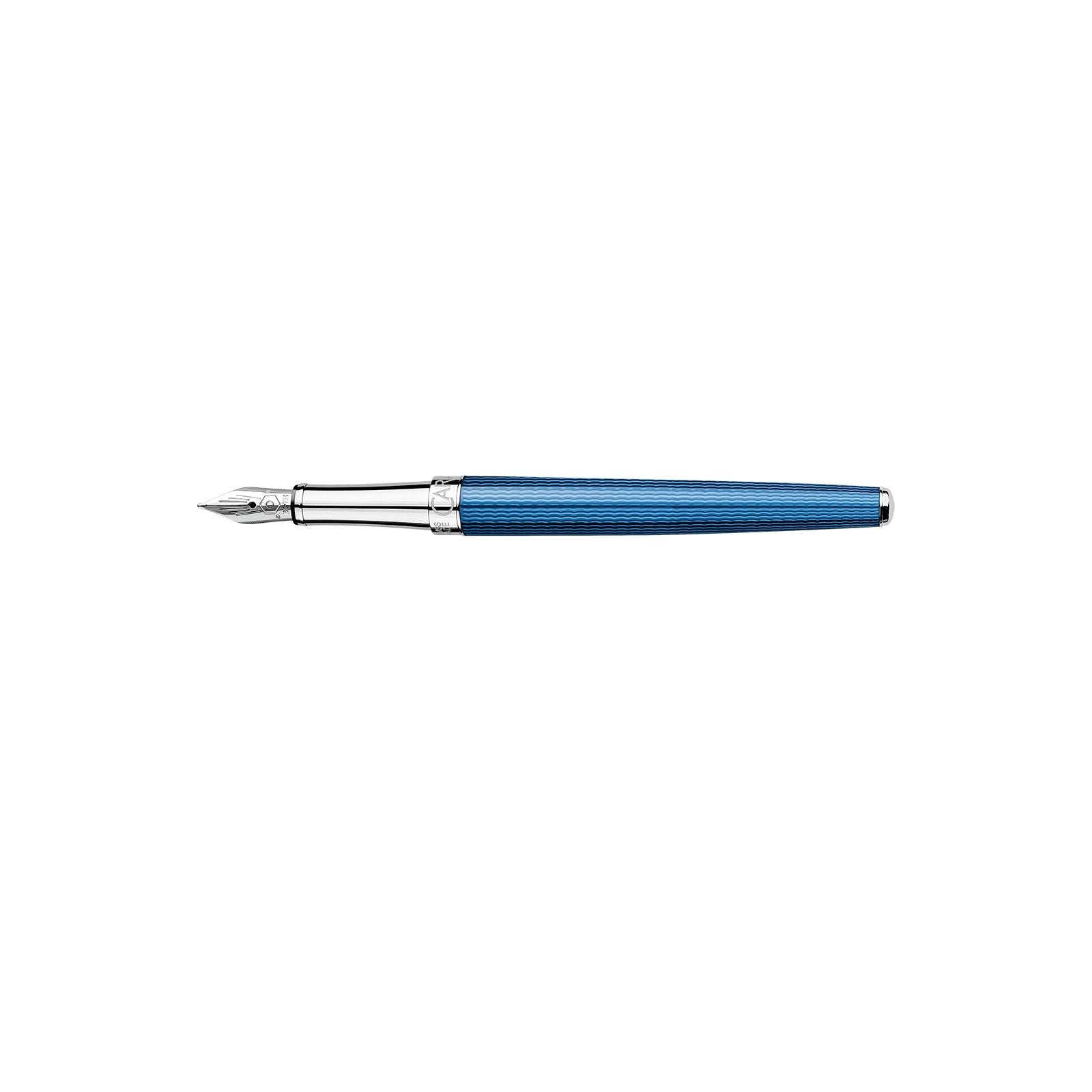 CA Léman Slim Grand Bleu Stylo Plume-Stylo Plume-Caran d'Ache-Papeterie du Dôme