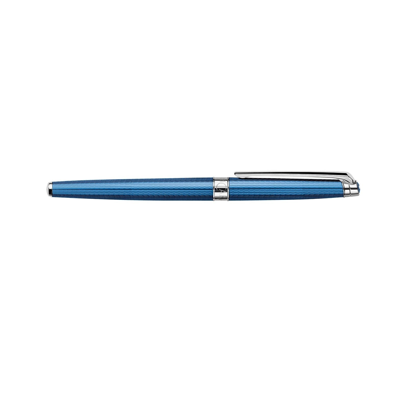 CA Léman Slim Grand Bleu Stylo Plume-Stylo Plume-Caran d'Ache-Papeterie du Dôme