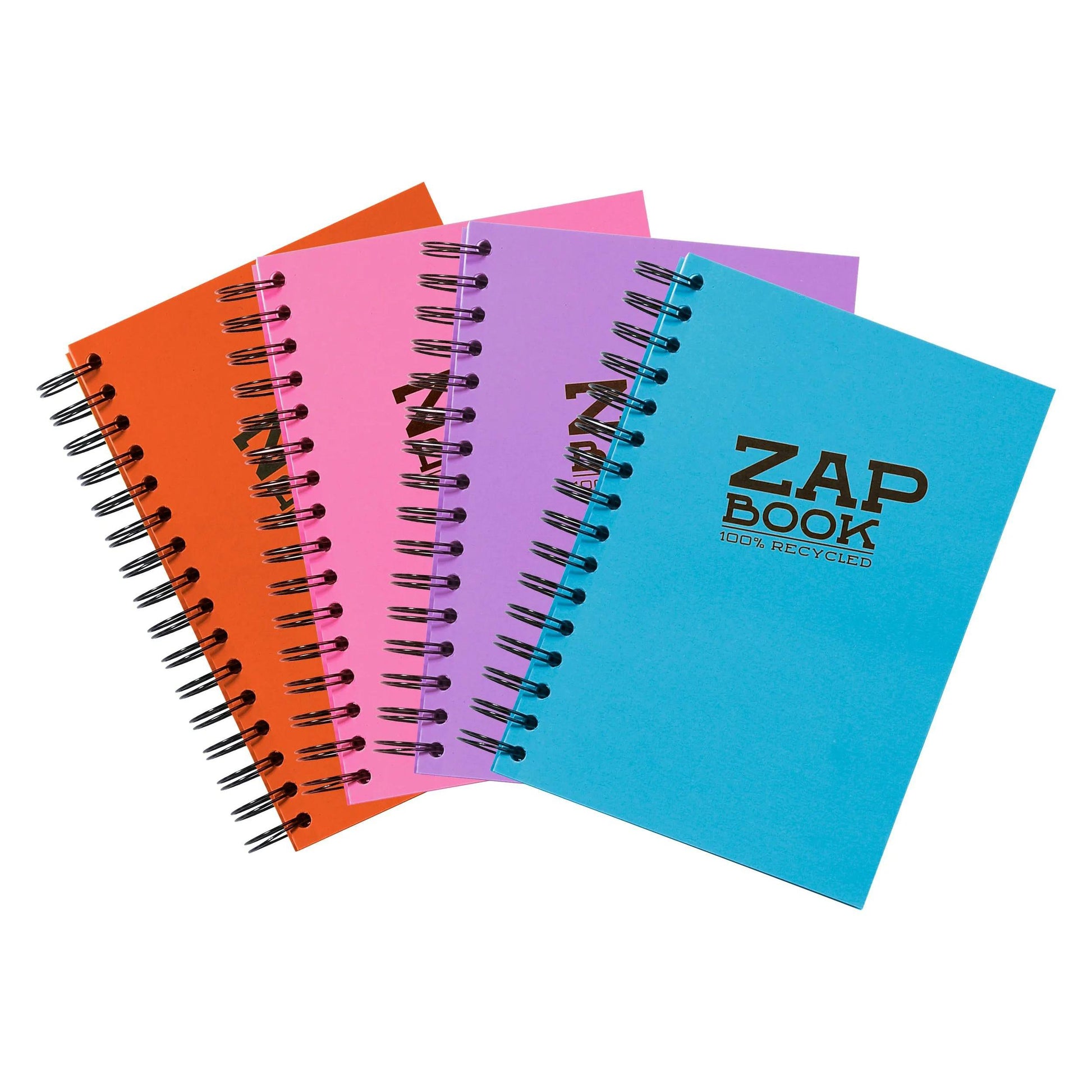 CLT Carnet Zap Book A5 Spirale-Carnet-Clairefontaine-Assortis 2-Papeterie du Dôme