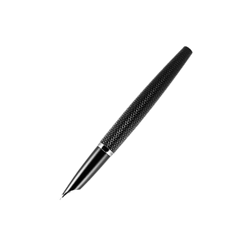 DPM Viper Noir Guilloché Stylo Plume-Stylo Plume-Diplomat-F Fin-Papeterie du Dôme