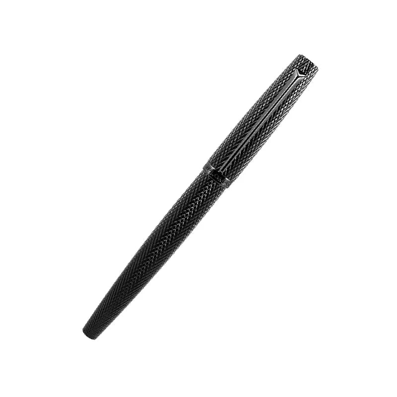 DPM Viper Noir Guilloché Stylo Roller-Stylo Roller-Diplomat-Papeterie du Dôme