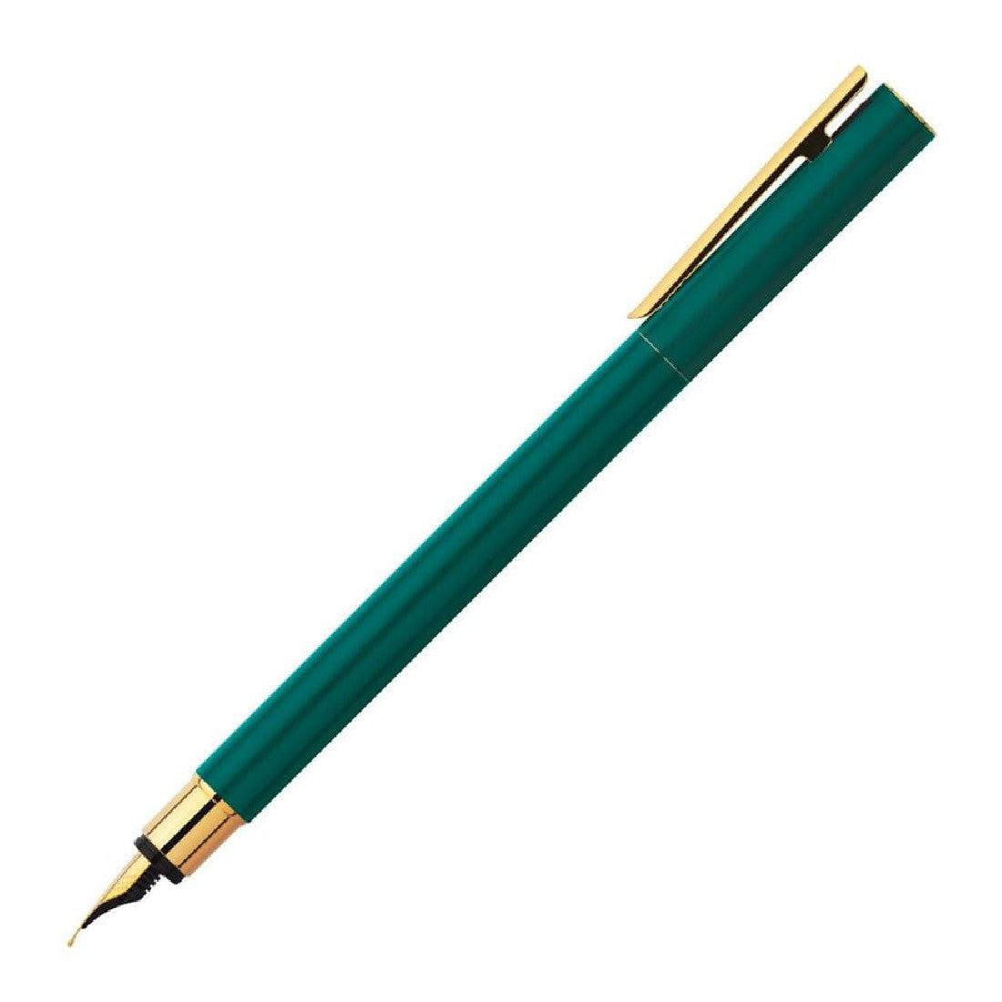 FC Néo Slim Stylo Plume-Stylo Plume-Faber-Castell-M Médium-Rainforest doré-Papeterie du Dôme