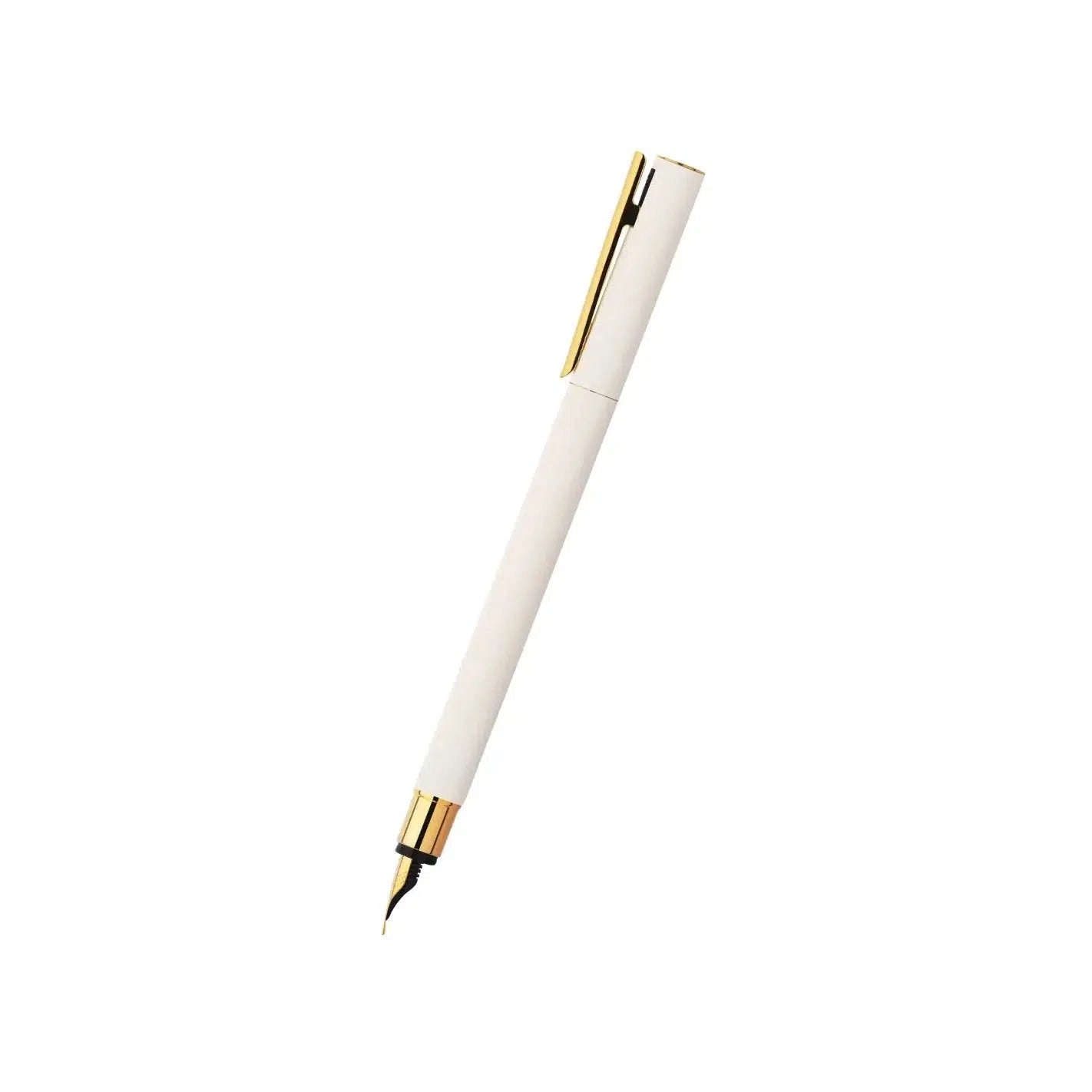 FC Néo Slim Stylo Plume-Stylo Plume-Faber-Castell-M Médium-Marshmallow doré-Papeterie du Dôme