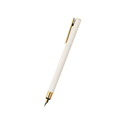 FC Néo Slim Stylo Plume-Stylo Plume-Faber-Castell-M Médium-Marshmallow doré-Papeterie du Dôme