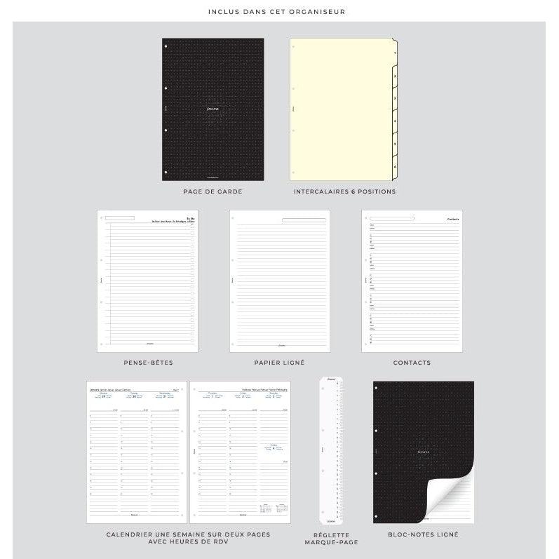 FFX A4 Organiseur Finsbury FILOFAX-Organiseur-Filofax-Papeterie du Dôme