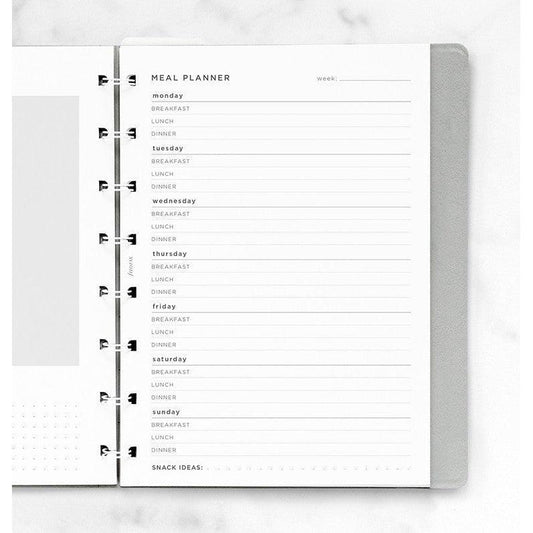 FFX Notebook A5 Meal Planner FILOFAX-Recharge-Filofax-Papeterie du Dôme