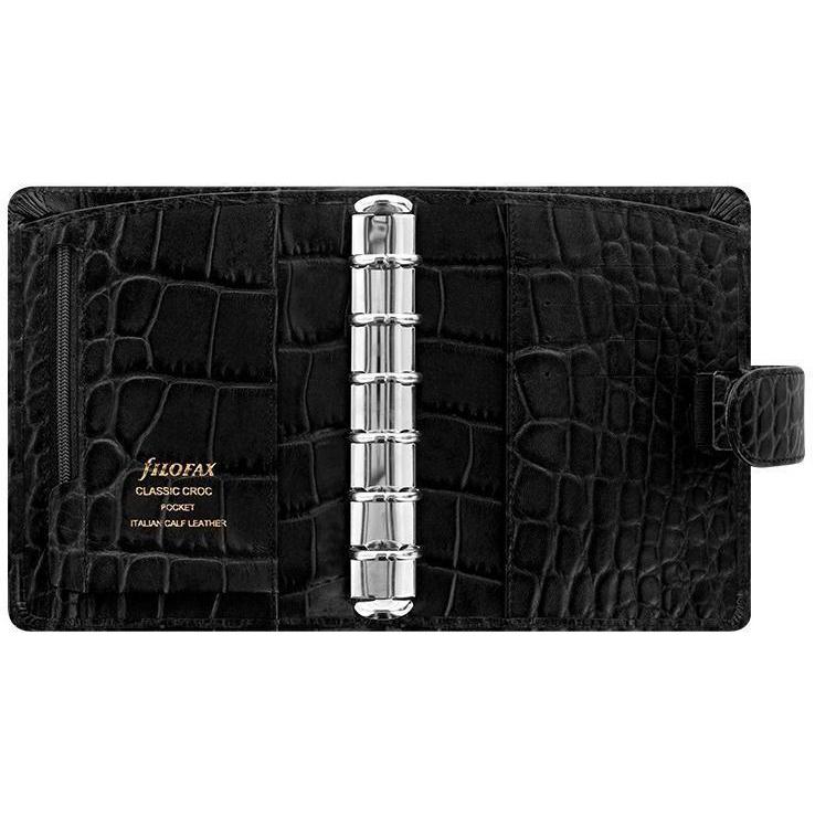 FFX Organiseur Pocket Classic Croc FILOFAX-Organiseur-Filofax-Papeterie du Dôme