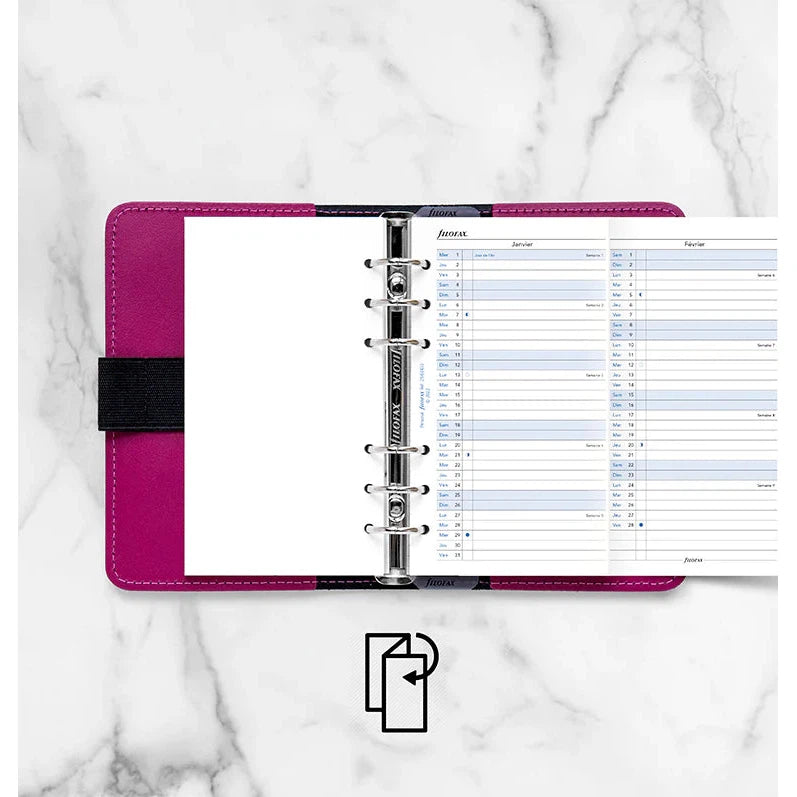 FFX Personal Agenda Planning Vertical FR FILOFAX-Recharge-Filofax-Papeterie du Dôme