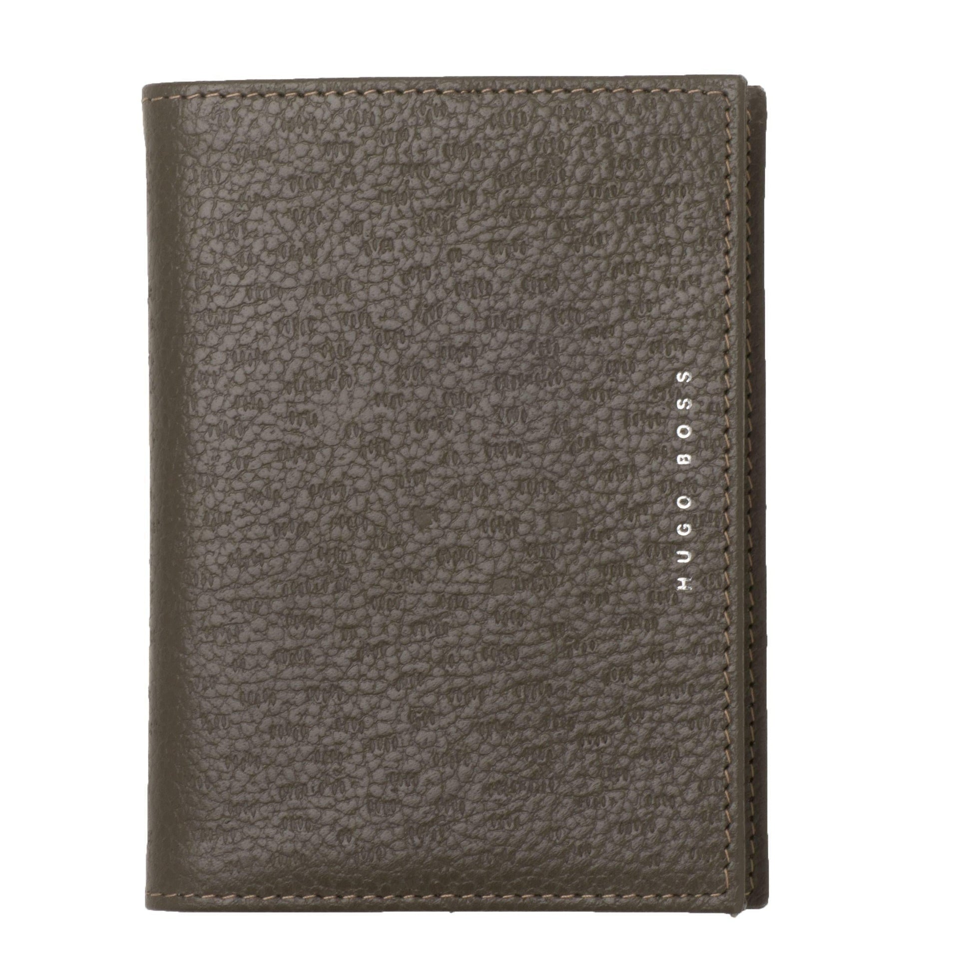 HB S Couverture de Carnet Prime Gris Taupe A6-Couverture Carnet-Hugo Boss-Papeterie du Dôme