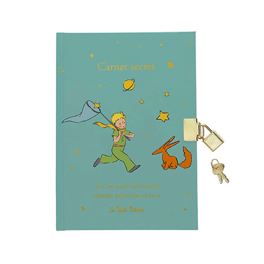 KIUB Carnet Secret A5-Journal Intime-Kiub-Petit Prince : Chasse aux étoiles-Papeterie du Dôme