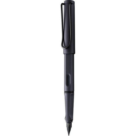 LAMY Safari Steel Noir Stylo Plume-Stylo Plume-Lamy-Papeterie du Dôme