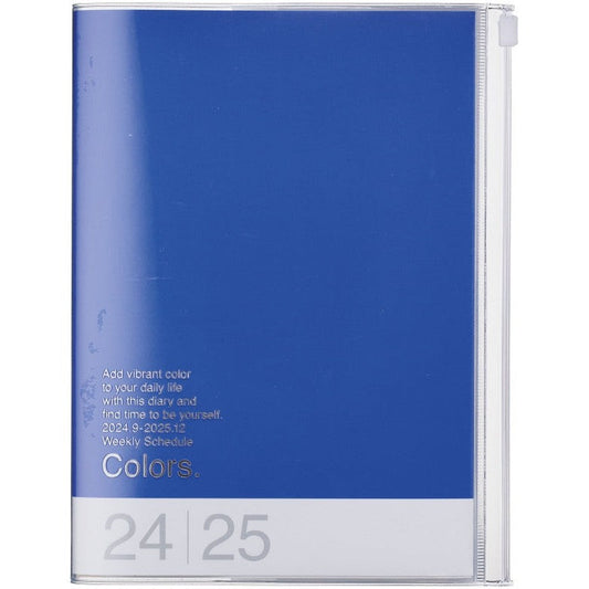 MARK'S Agenda A5 Colors-Agenda-Mark's Europe-2024-2025-Bleu-Papeterie du Dôme