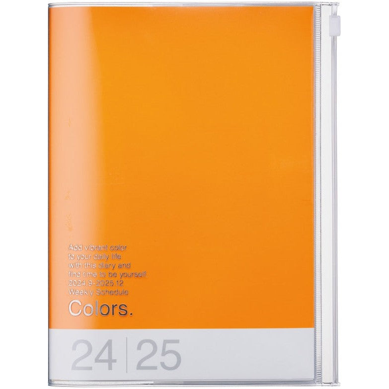 MARK'S Agenda B6 Color-Agenda-Mark's Europe-2024-2025-Orange-Papeterie du Dôme