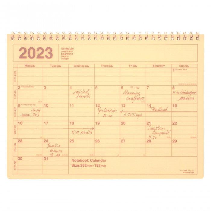 Calendrier Mensuel 2024 - MARK'S