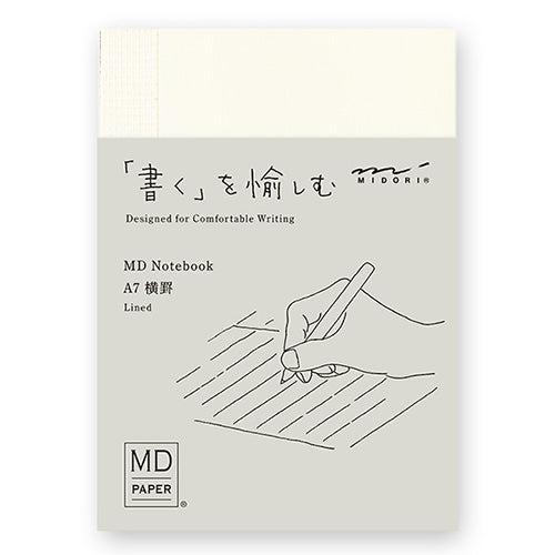 MDR Carnet A7 MD paper-Carnet-Midori-Ligné-Papeterie du Dôme