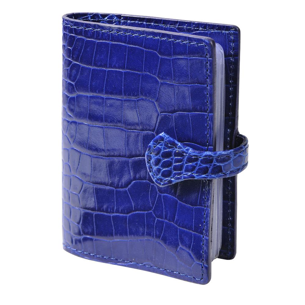 MGN Etui Multicartes Savannah Mignon-Mignon-Bleu indigo-Papeterie du Dôme