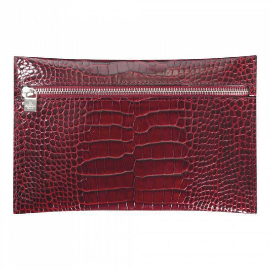 MGN Pochette Plate Zippée Savannah Mignon-Mignon-Rouge-Papeterie du Dôme