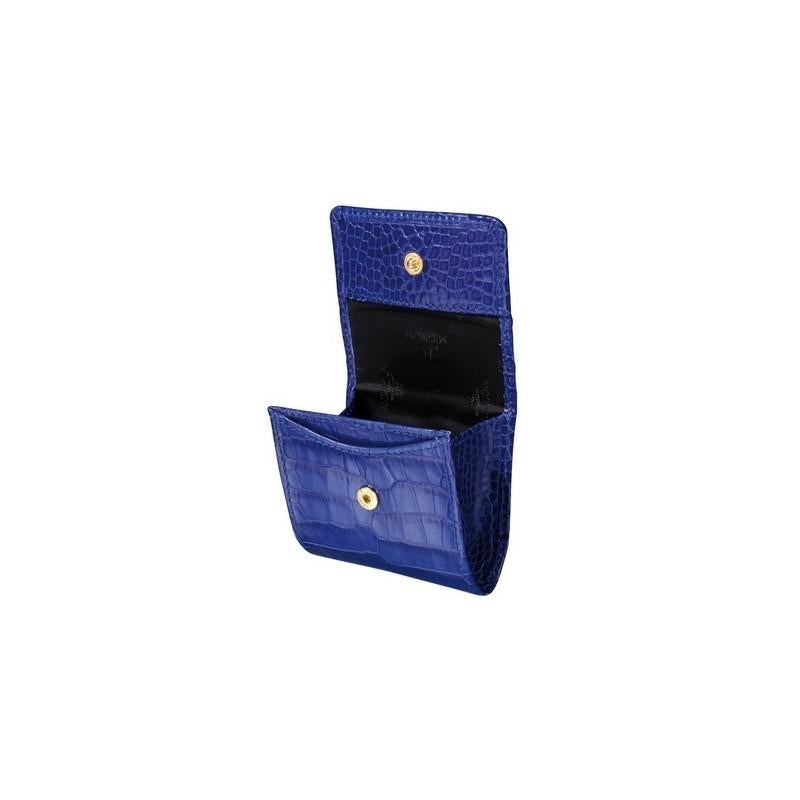 MGN Porte Monnaie Bouton Pression Savannah Mignon-Mignon-Bleu Indigo-Papeterie du Dôme