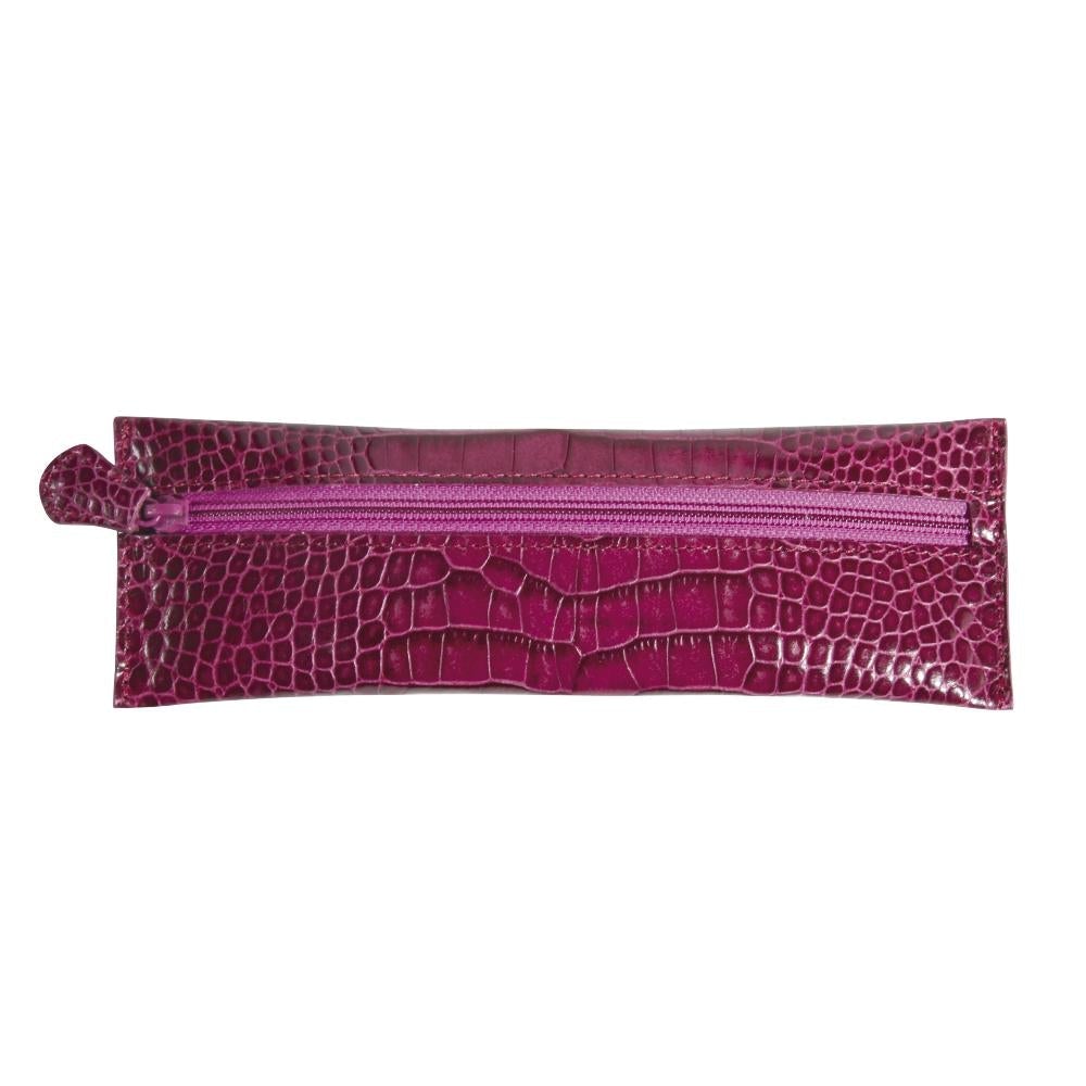 MGN Trousse Plate Zip Savannah Mignon-Trousse-Mignon-Fuchsia-Papeterie du Dôme