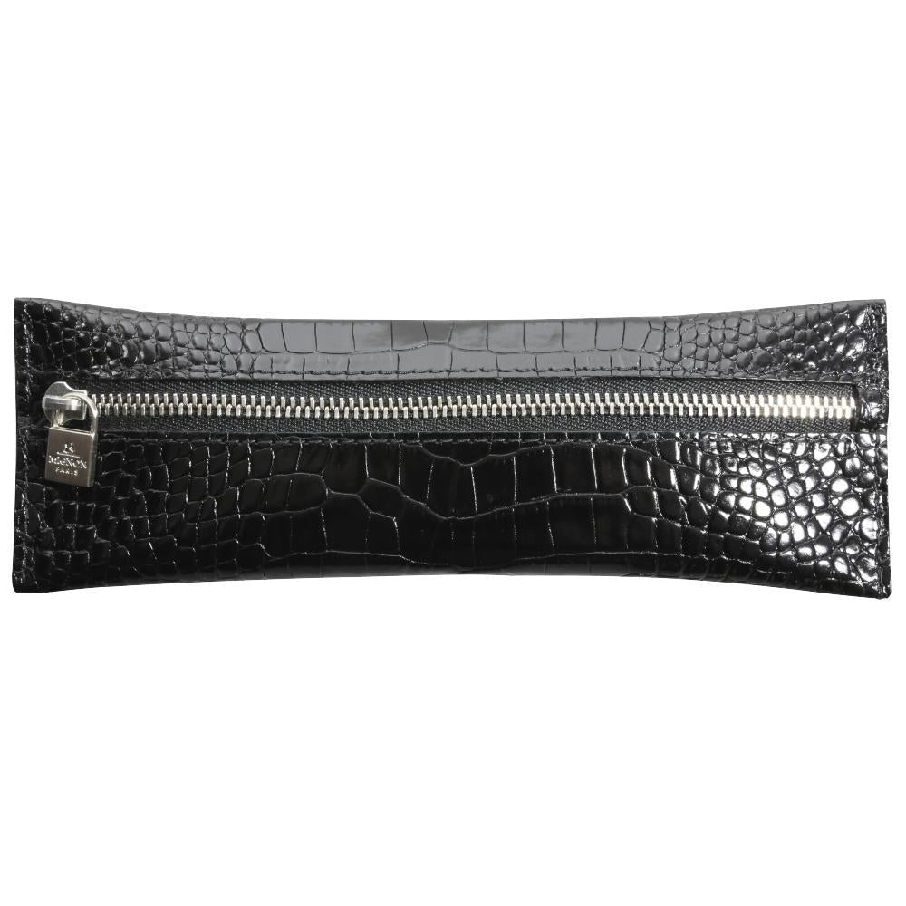 MGN Trousse Plate Zip Savannah Mignon-Trousse-Mignon-Noir-Papeterie du Dôme