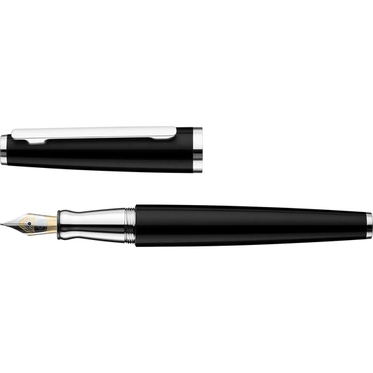 OH design 06 Noir Stylo Plume-Stylo Plume-Otto Hutt-Papeterie du Dôme