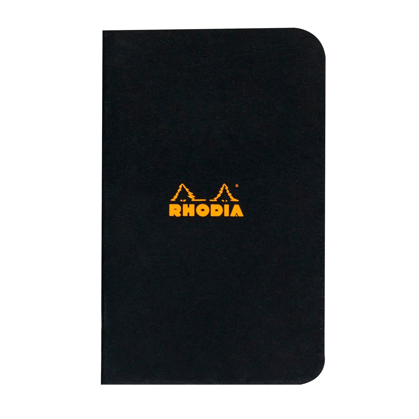 RHD Carnet Piqué Classic A7-Cahier-Rhodia-Noir-Quadrillé-Papeterie du Dôme