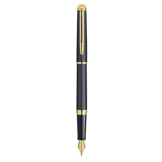 WMN Hémisphère Mat Noir GT Stylo Plume-Stylo Plume-Waterman-M Médium-Papeterie du Dôme