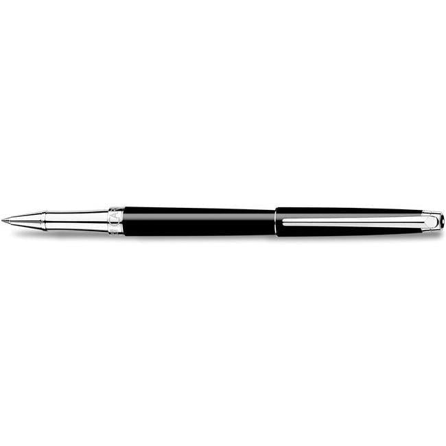 CA Léman Slim Noir Ébène Stylo Roller-Stylo Roller-Caran d'Ache-Papeterie du Dôme