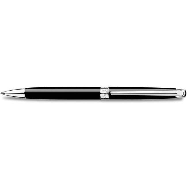 CA Léman Slim Noir Stylo Bille-Stylo Bille-Caran d'Ache-Papeterie du Dôme