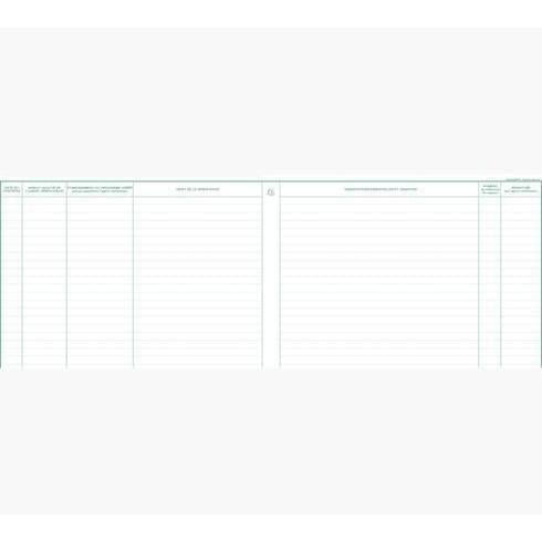 EXA Registre des Contrôles de Santé et de Sécurité 24x32-Registre-Exacompta-Papeterie du Dôme