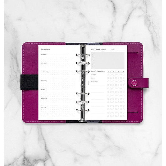 FFX Recharge Personal Wellness Tracker-Autres Recharges Agenda-Filofax-Papeterie du Dôme