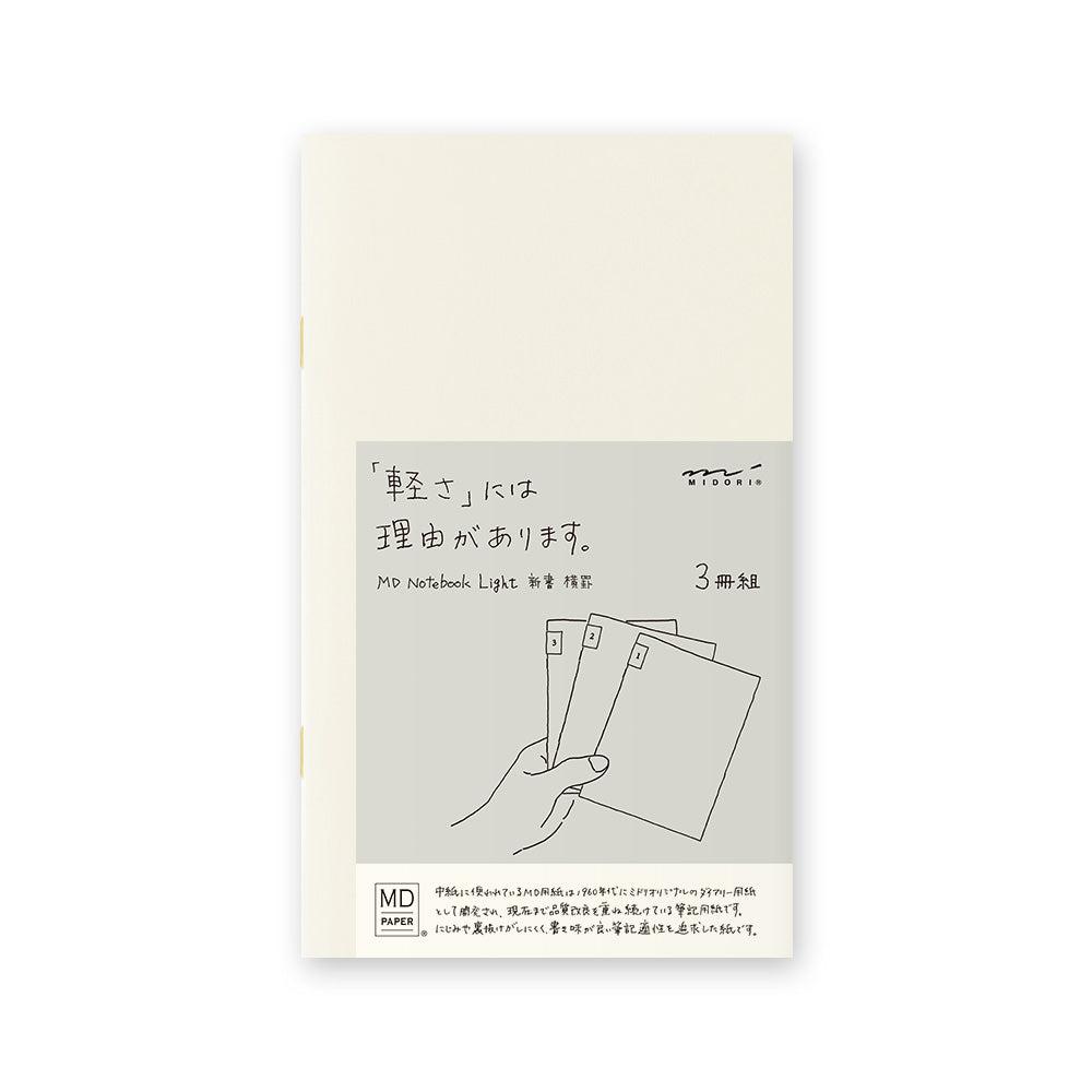 MDR Carnet B6 MD paper Light Ligné-Carnet-Midori-Papeterie du Dôme