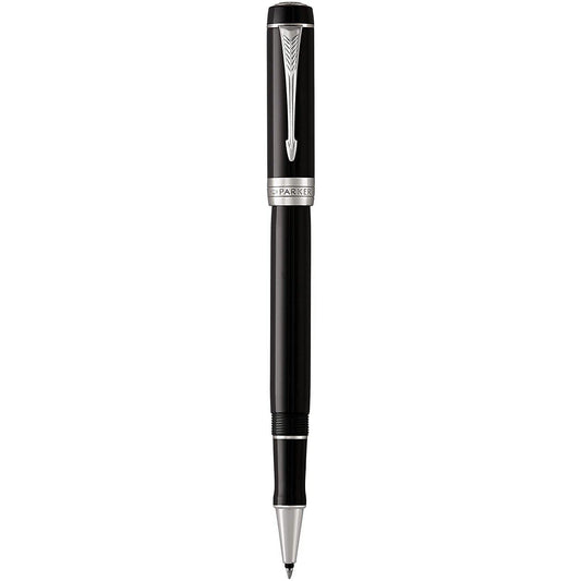 PKR Duofold Noir CT Stylo Roller-Stylo Roller-Parker-Papeterie du Dôme