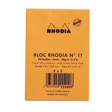 RHD Bloc N°11 5x5-Bloc-Rhodia-Papeterie du Dôme