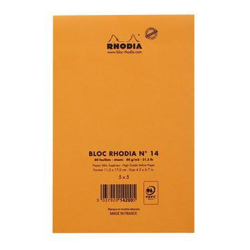 RHD Bloc N°14 5x5-Bloc-Rhodia-Papeterie du Dôme