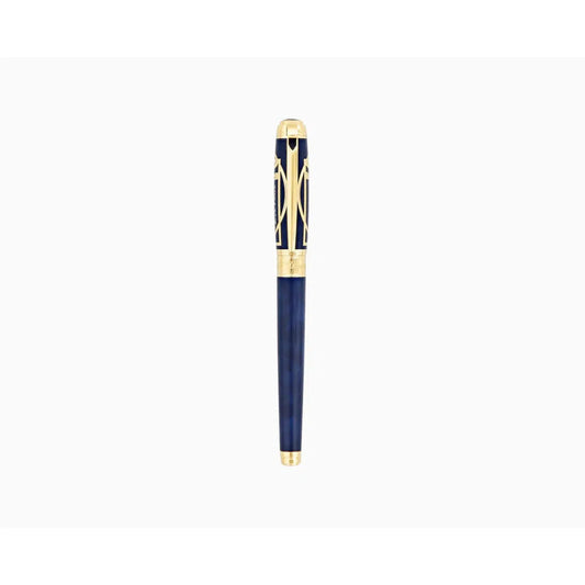 STD D Line Homme de Vitruve Prestige Bleu Plume-Stylo Plume-S.T. Dupont-Papeterie du Dôme