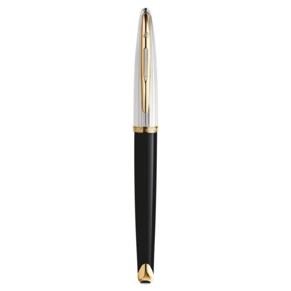 WMN Carène Deluxe Noir Stylo Plume-Stylo Plume-Waterman-F Fin-Papeterie du Dôme