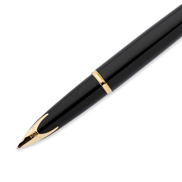 WMN Carène Deluxe Noir Stylo Plume-Stylo Plume-Waterman-F Fin-Papeterie du Dôme